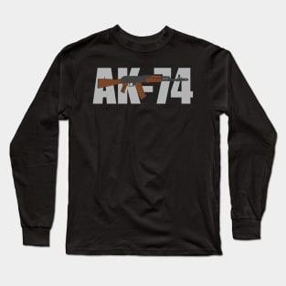 AK-74 Assault Rifle (Color version) Long Sleeve T-Shirt